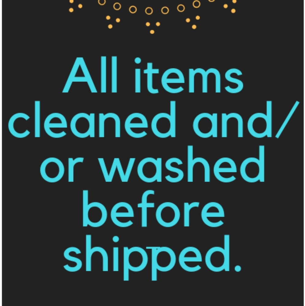 Clean and or washed